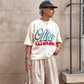 CREAM OFFLINE BOXY TEE