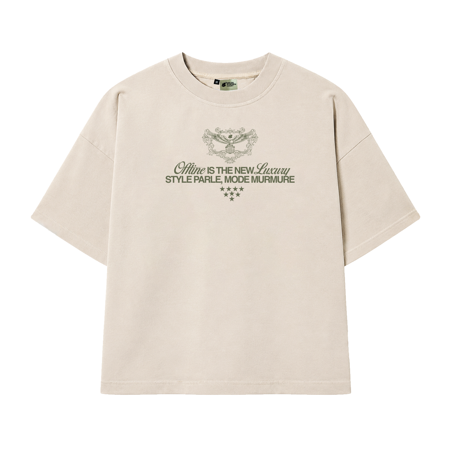 CREAMY GREEN TEE