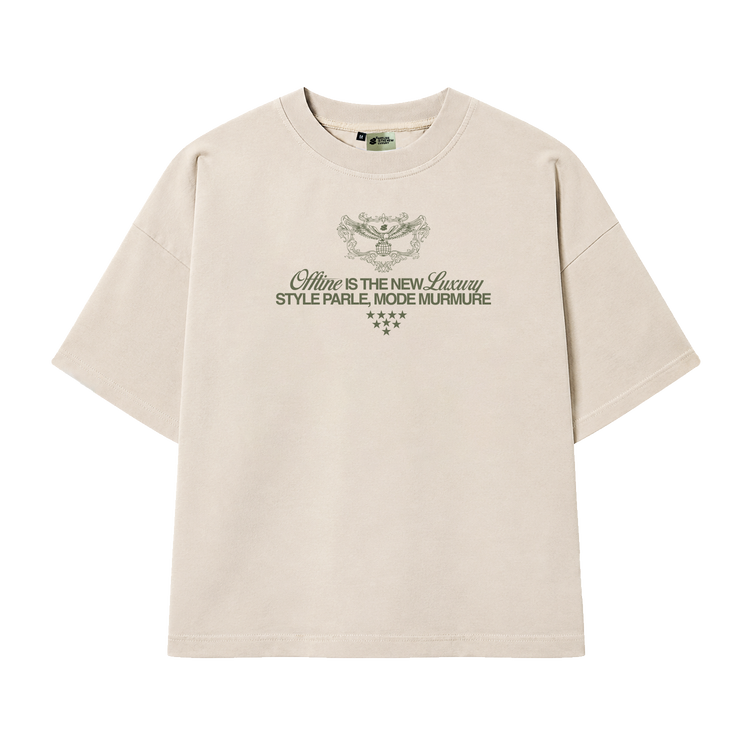 CREAMY GREEN TEE
