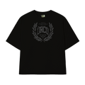 BLACK CROWN BOXY TEE