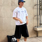 8YEARS WHITE BOXY TEE