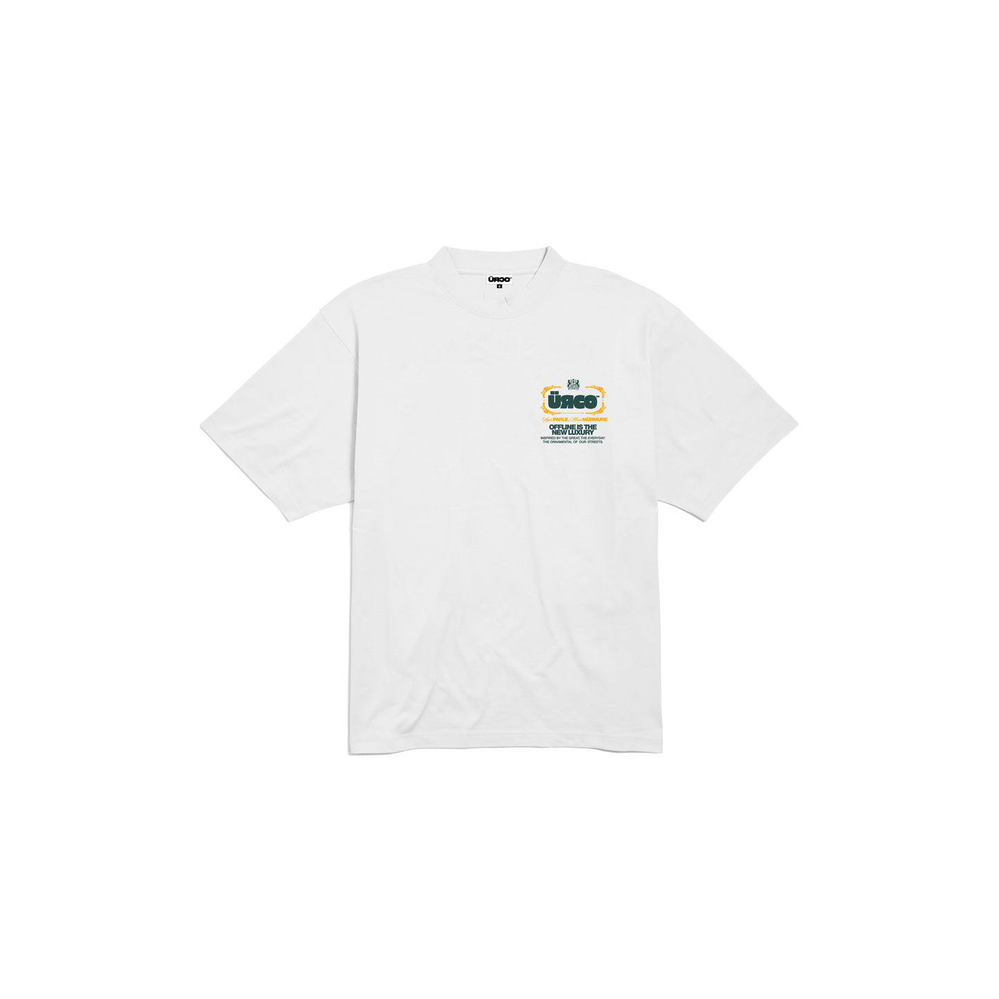 WHITE [LE MONUMENT] GRAPHIC TEE