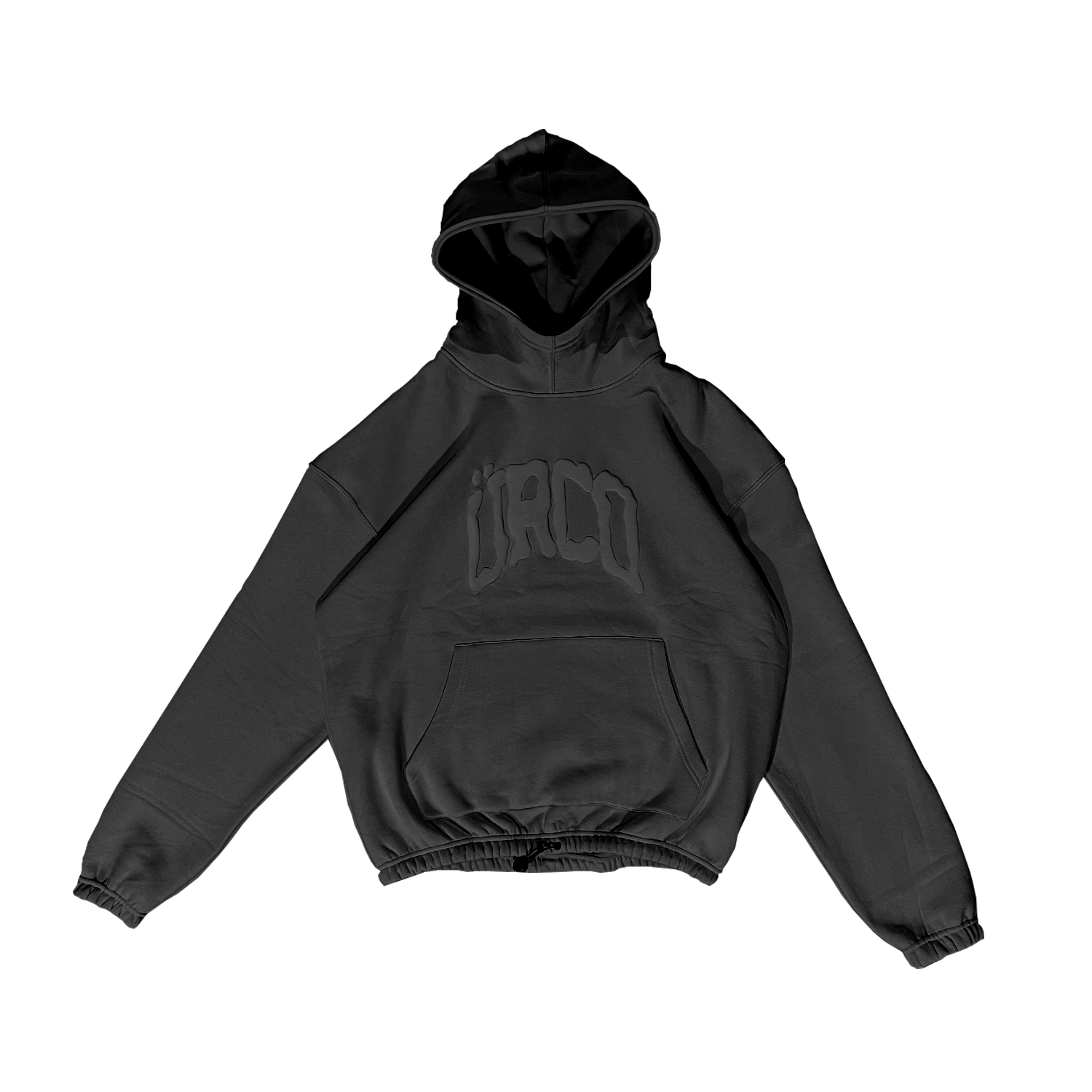 "LOGO HOODIE" | DARK GREY